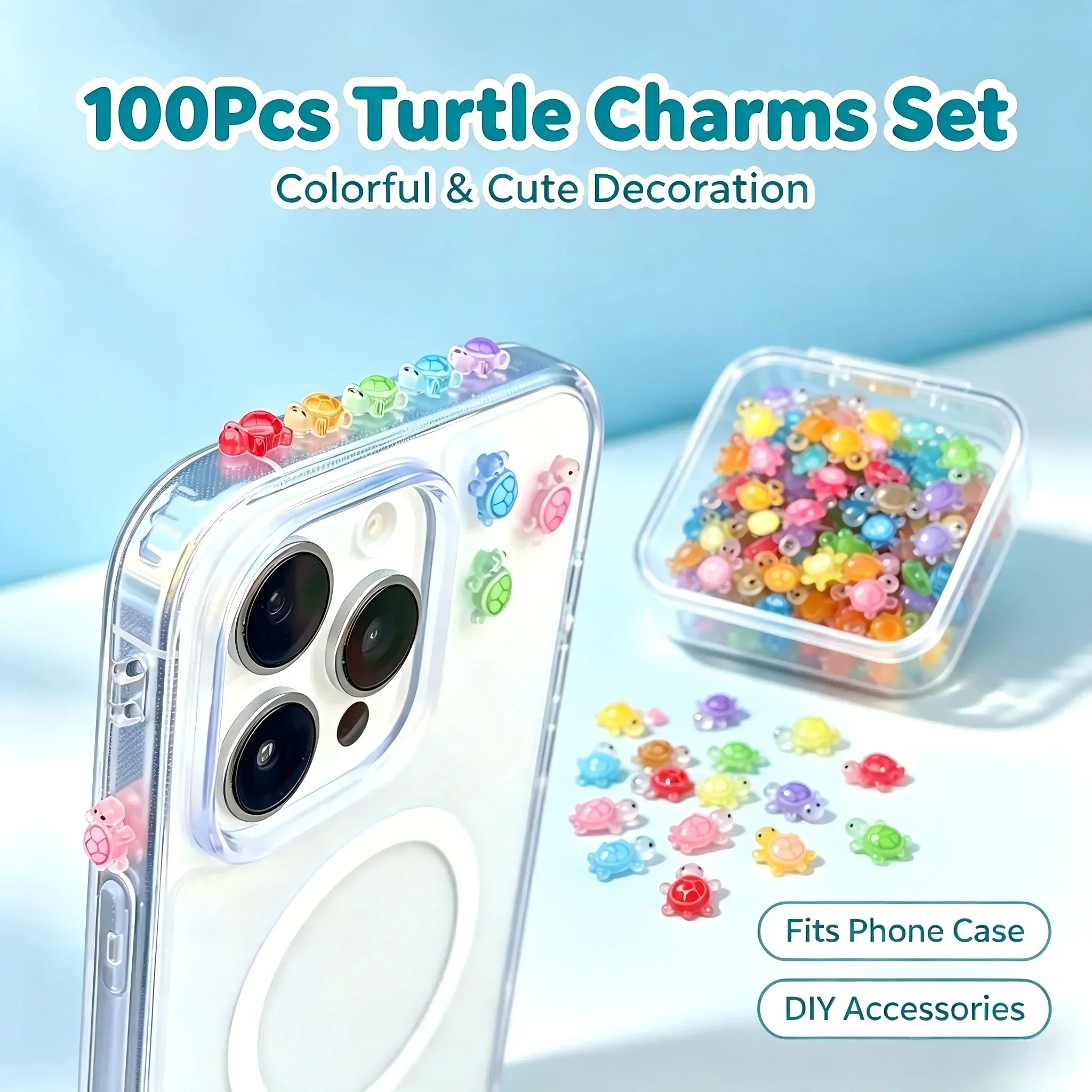 100 sztuk/ Żywiczne zawieszki  – Phone Accessories Charms recenzja i cena